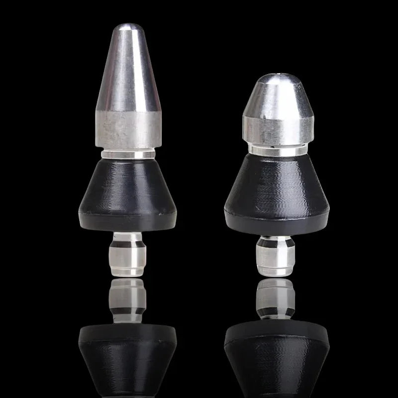 Universal 1/4" High-Pressure Nozzle for Drain Unclogging - Strong Water Pressure Kitchen Toilet Pipe Tool